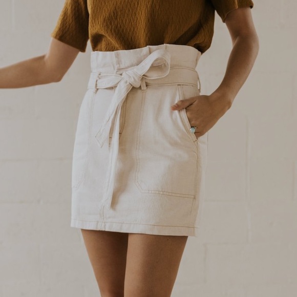 Free People Dresses & Skirts - Free People Oatmeal Splendor In The Grass Skirt